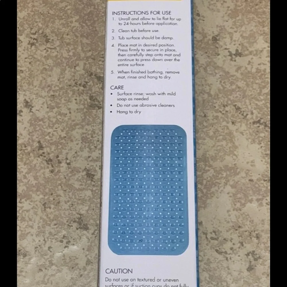 New! Thera Care Non-Slip Bath Mat 